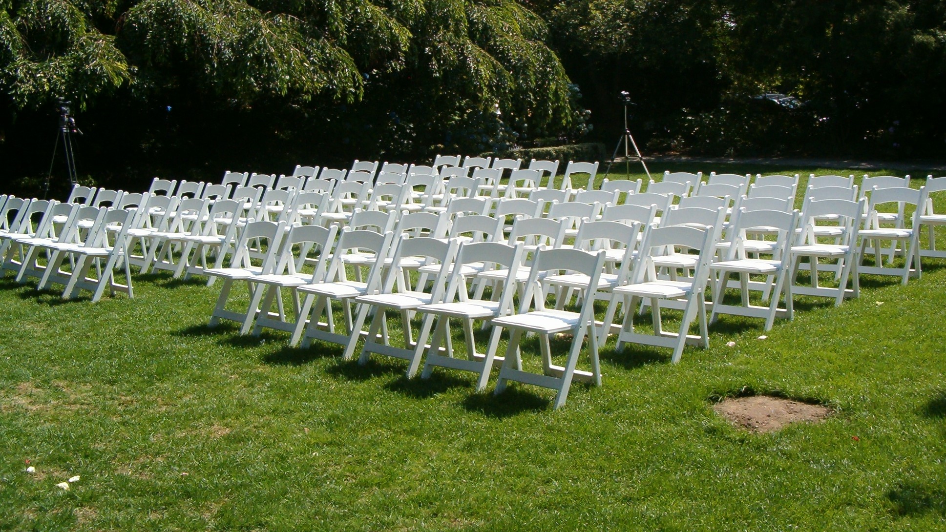 White chairs