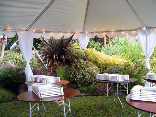 Tent Installations on Decks, Tall Legs & Beside Buildings » Seattle's ...